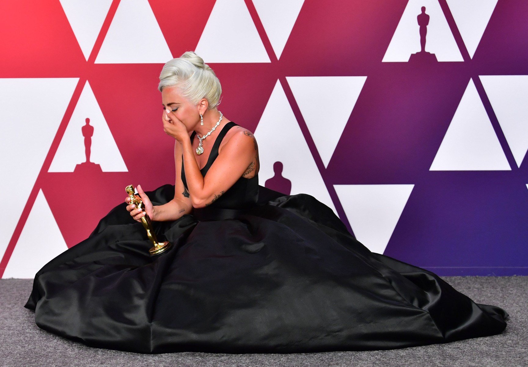 Lady Gaga já venceu um Oscar, três American Music Awards, 10 Billboard Music Awards, 14 Grammys e dois Globos de Ouro
-AFP
