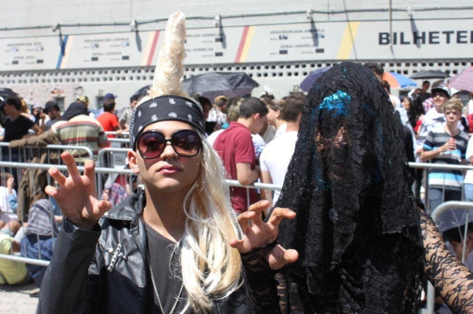Fãs se vestiam de Gaga em 2012 para chamar atenção da diva-Fila da Gaga/Tumblr
