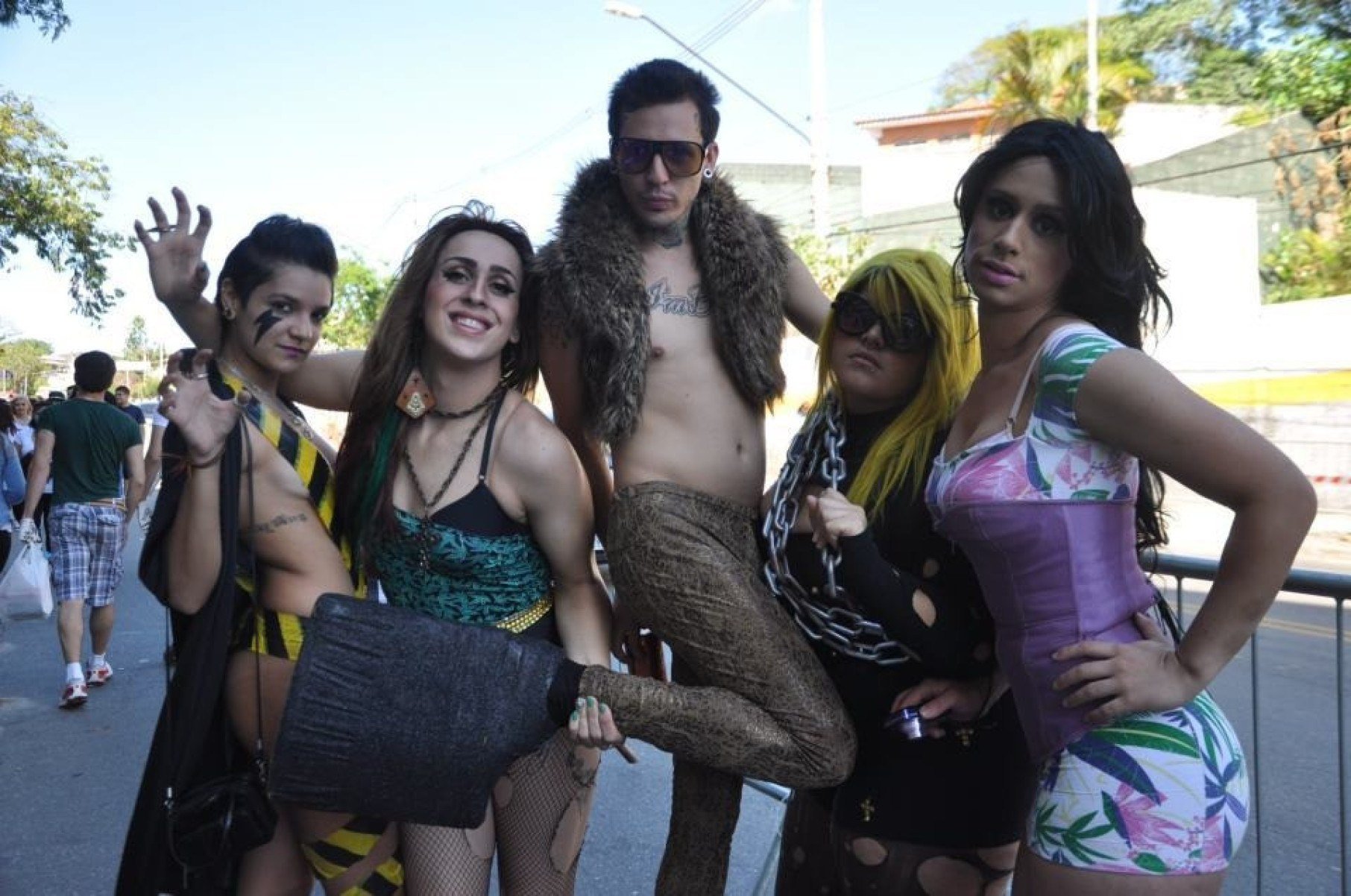 Fãs se vestiam de Gaga em 2012 para chamar atenção da diva-Fila da Gaga/Tumblr