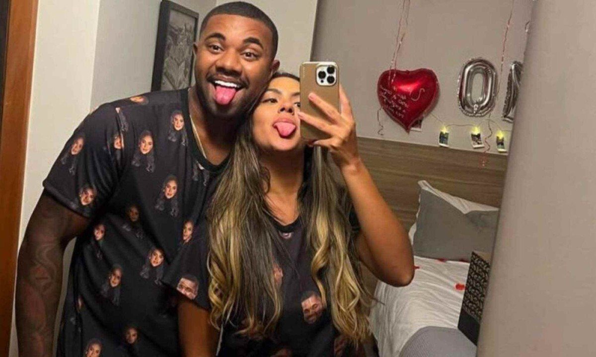 Davi Brito comemora um mês de namoro e se declara nas redes sociais -  (crédito: Tupi - Pablo Oliveira)