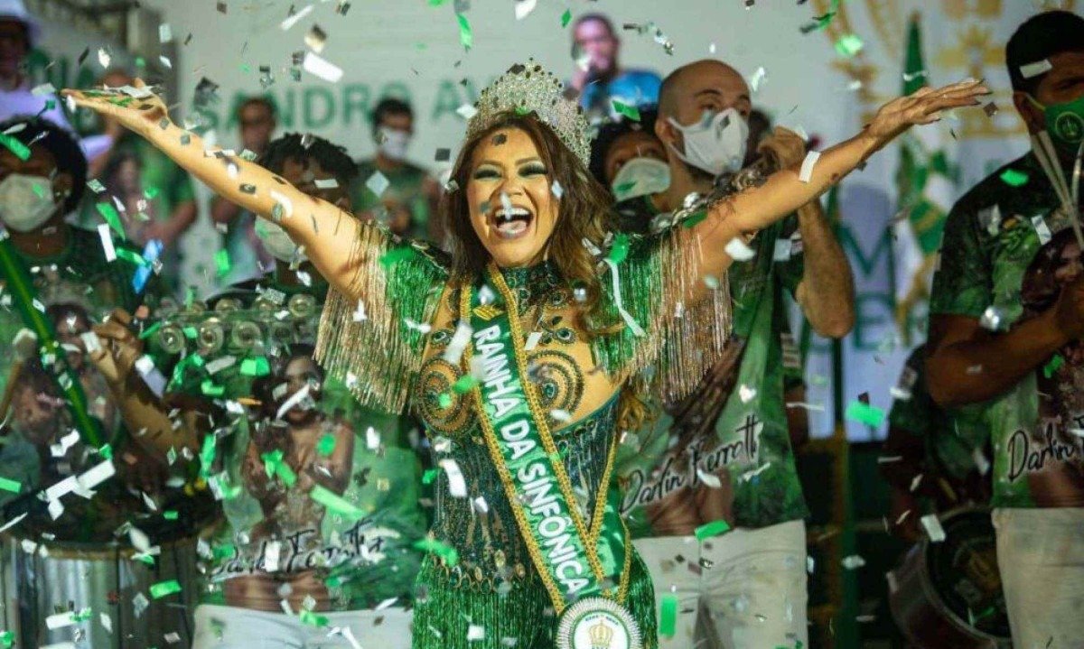 Após mãe de Lexa se afastar do carnaval, presidente da escola se manifesta -  (crédito: Tupi - Pablo Oliveira)
