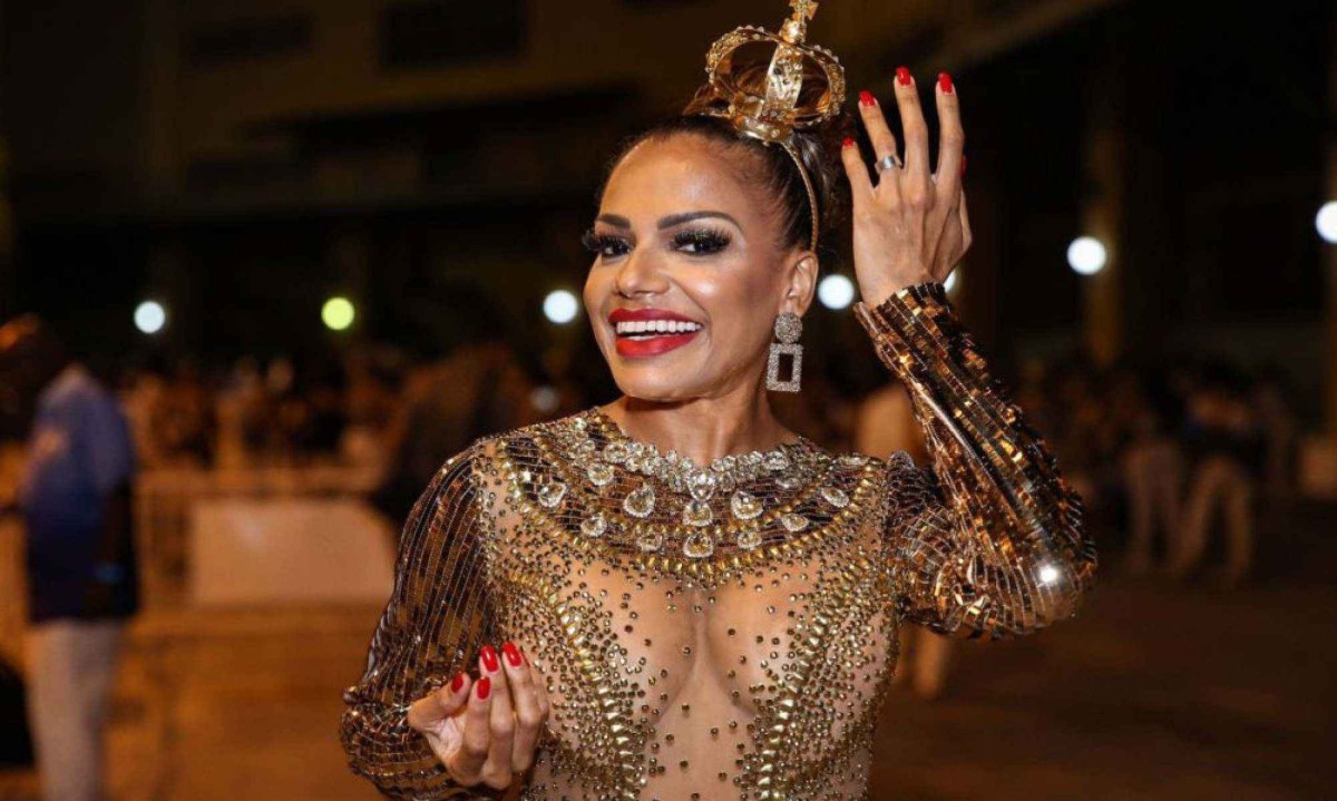 Rainha de bateria do Imperio Serrano descarta musas e gera climão nos bastidores - (crédito: Tupi - Pablo Oliveira) Rainha de bateria do Imperio Serrano descarta musas e gera climão nos bastidores - (crédito: Tupi - Pablo Oliveira)
