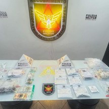 Imóvel 'blindado' com sete trancas é arrombado em operação policial - PMMG/Divulgação