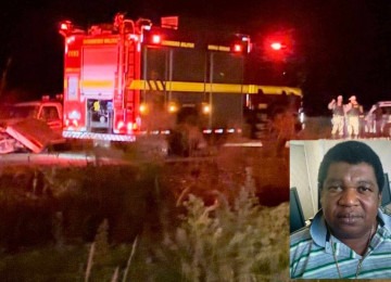 Dono de guincho morre atropelado em acostamento de rodovia de MG -  (crédito: Debora Garcia)