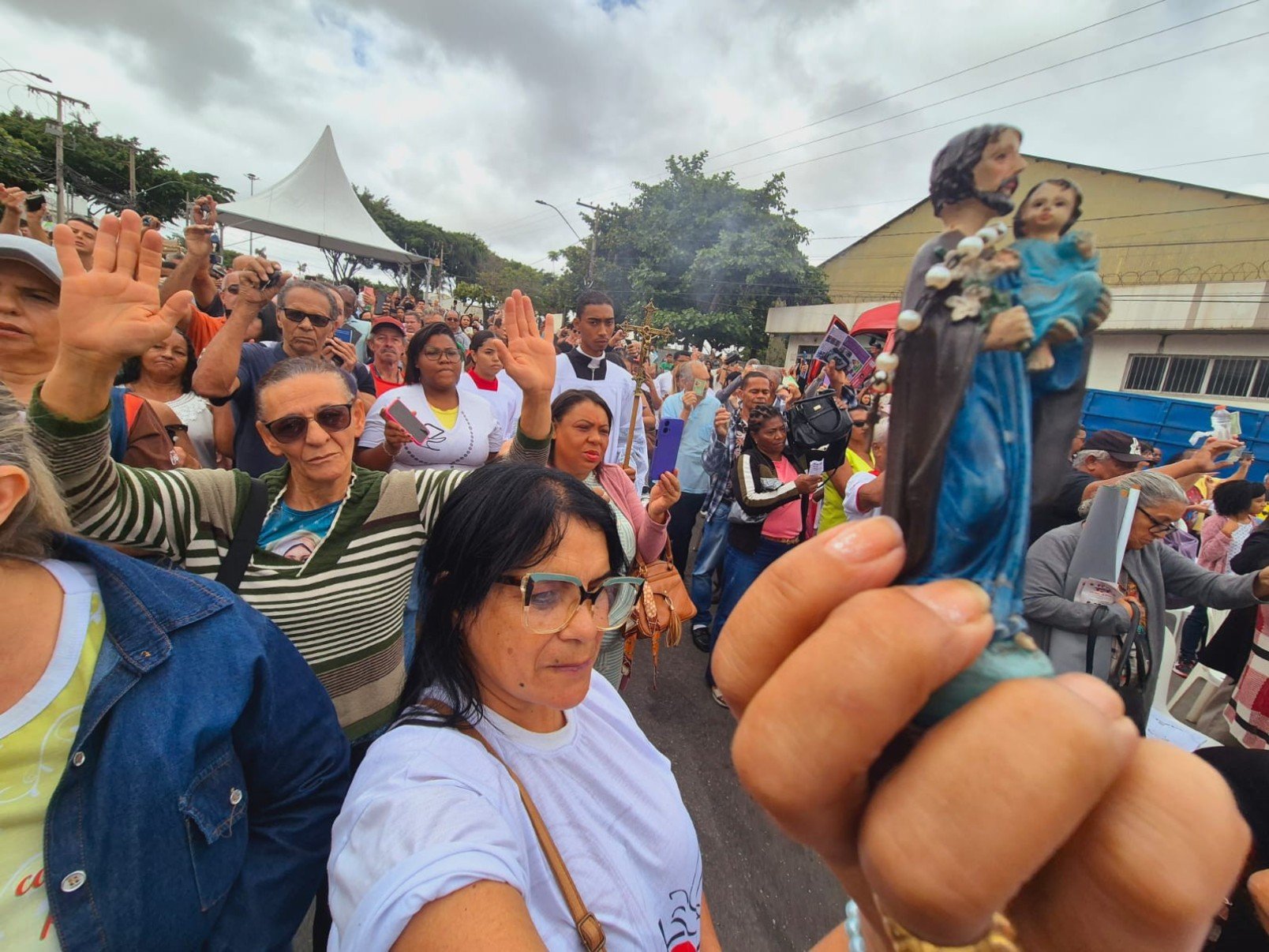 Fiéis pedem por condições dignas de trabalho na 49ª Missa do Trabalhador-Jair Amaral/EM/DA Press