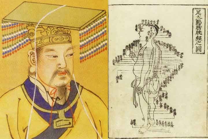 A acupuntura foi criada possivelmente entre os séculos V e III a.C. - certamente há mais de 2.500 anos - na China, sendo mencionada em textos clássicos como o "Huangdi Neijing" (Cânone de Medicina do Imperador Amarelo)
