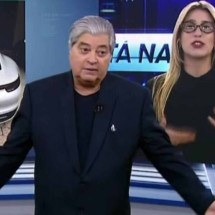 Climão no ar: Datena se irrita com repórter ao vivo no SBT após correção - Tupi - Pablo Oliveira