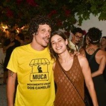 Luisa Arraes prestigia show de Chico Chico, apontado como seu novo affair - Tupi - Pablo Oliveira