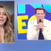Paolla Oliveira invade o SBT de surpresa e manda recado enigmático para Portiolli - Tupi - Pablo Oliveira