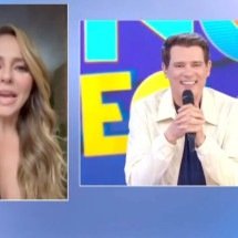Paolla Oliveira invade o SBT de surpresa e manda recado enigmático para Portiolli - Tupi - Pablo Oliveira