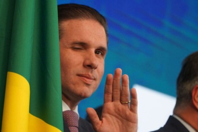 Hugo Motta marca reunião com líder do PL para tratar de anistia -  (crédito: Platobr Politica)