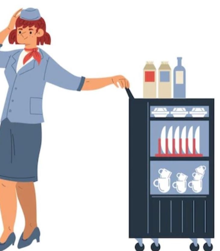 Pra começar, Vesna foi a única que não foi lançada para fora do avião, pois ficou presa a um carrinho de serviço de bordo. 