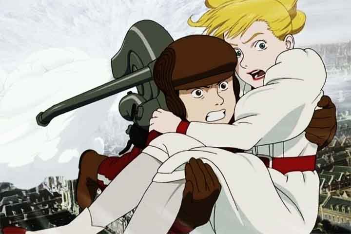 Ambientado na Inglaterra vitoriana, o filme dirigido por Katsuhiro Otomo é um exemplo clássico do steampunk japonês, com cenas repletas de maquinários gigantes, conflitos éticos e paisagens industriais cuidadosamente desenhadas.