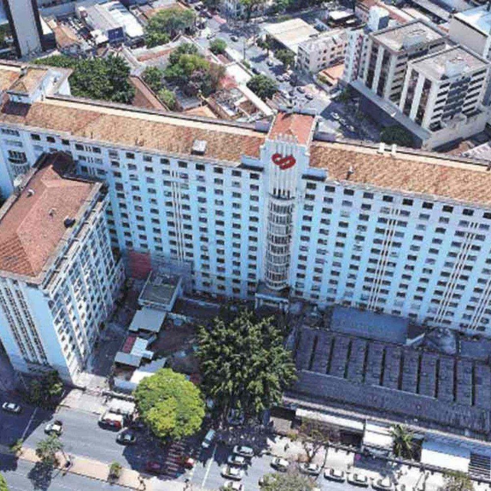 Vazamento de gás provoca retirada de pacientes na Santa Casa de BH