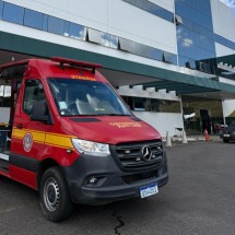 MG: mulher tem queimaduras pelo corpo ao manusear álcool líquido  - CBMMG / Divulgação