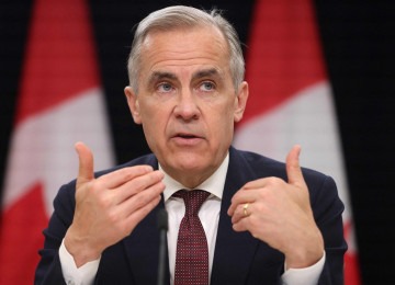 Mark Carney, novo primeiro-ministro do CanadÃ¡ -  (crédito: Patrick Doyle/AFP)