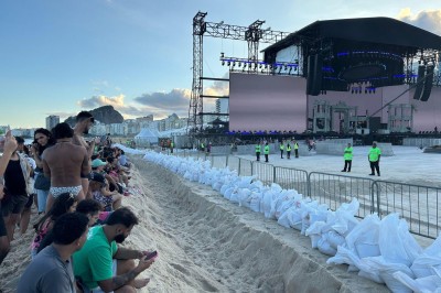 
Show de Lady Gaga deve superar público da apresentação de Madonna, no ano passado. -  (crédito: Luciana Osório/BBC)