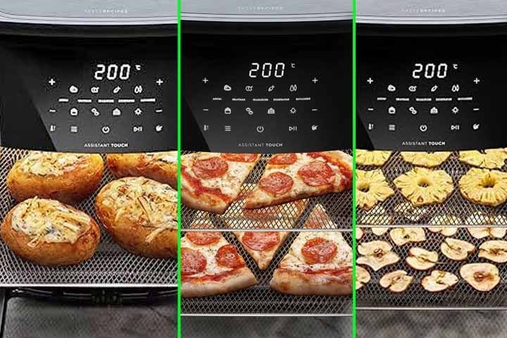 Eis alguns deles: frango empanado, peixe, coxinhas, nuggets e até mesmo legumes como abobrinha, cenoura e brócolis, tudo com pouco ou nenhum óleo. Ela também é ótima para fazer bolos, pães e sobremesas como churros e brownies, oferecendo uma textura crocante por fora e macia por dentro. 