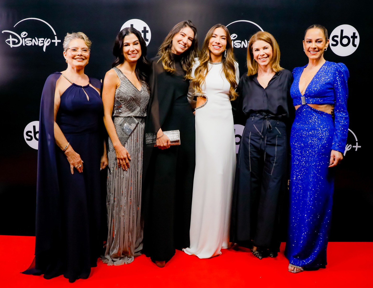 As filhas de Silvio Santos: Cintia, Renata, Rebeca, Patrícia, Daniela e Silvia Abravanel marcaram presença no evento com looks elegantes-Lourival Ribeiro/ SBT