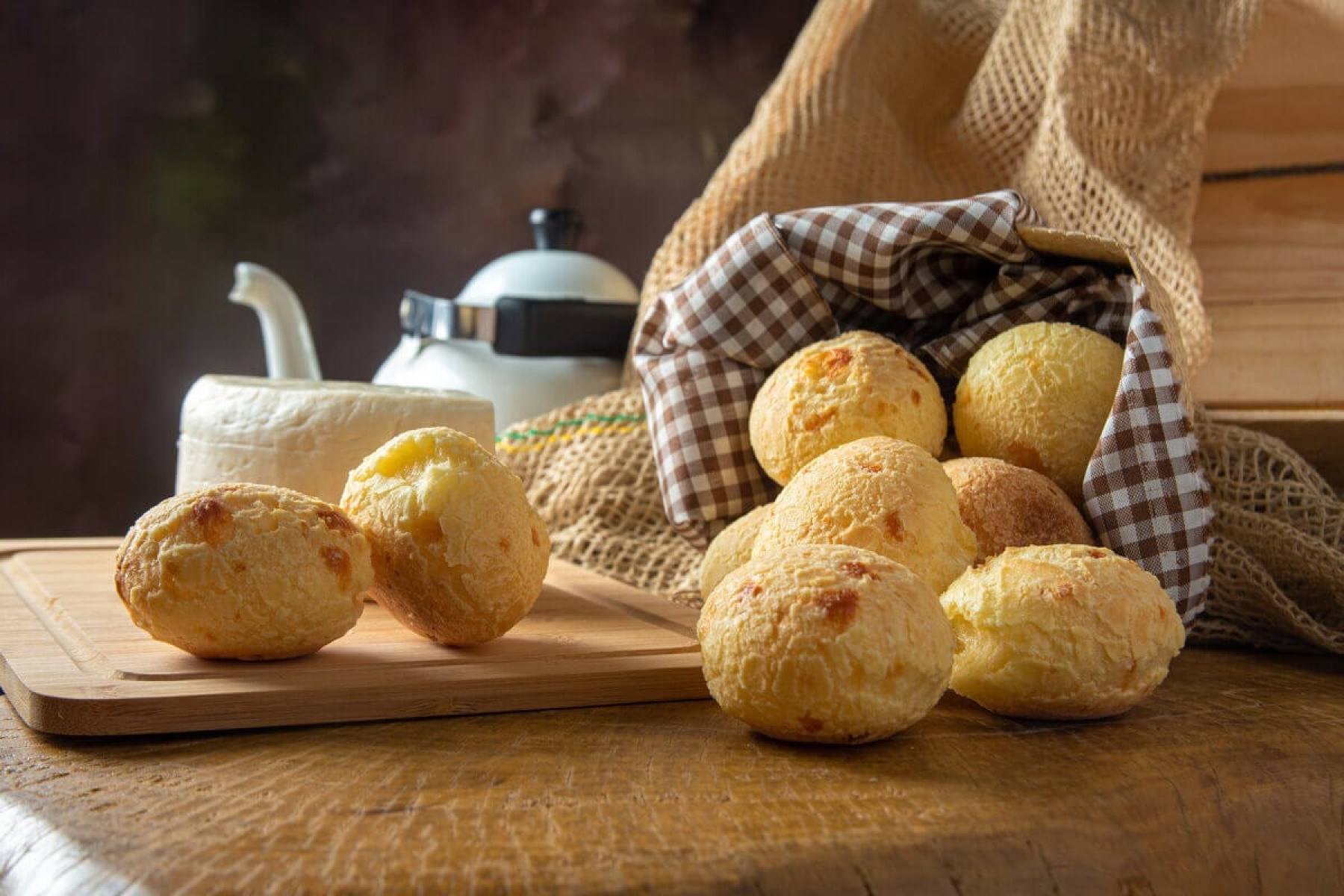 5 receitas de pão de queijo fit