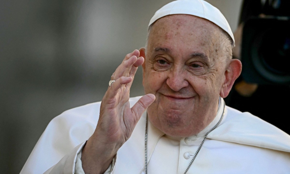 O papa Francisco nos ensinou que escutar com o coração é muito importante - (crédito: Filippo Monteforte/AFP/6/11/24) O papa Francisco nos ensinou que escutar com o coração é muito importante - (crédito: Filippo Monteforte/AFP/6/11/24)