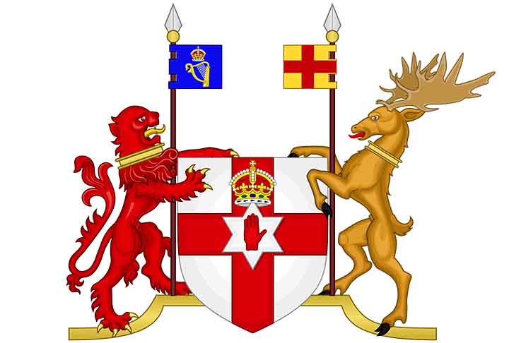 Dublin (Irlanda) - Cervo: O cervo Ã© um sÃ­mbolo associado Ã  mitologia celta. Em Dublin, ele representa a conexÃ£o com a natureza e as tradiÃ§Ãµes irlandesas, sendo uma parte do brasÃ£o da cidade desde a Idade MÃ©dia.