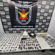 Traficante usava mata fechada para estoque e venda de drogas em Divinópolis - PMMG