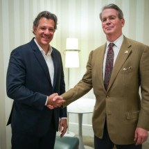 Em viagem aos EUA, Haddad se reúne com secretário do Tesouro de Trump
