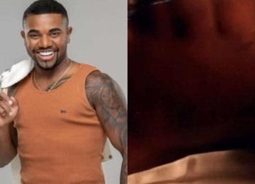Davi Brito exibe resultado impressionante de sua lipo ultra HD -  (crédito: Tupi - Pablo Oliveira)