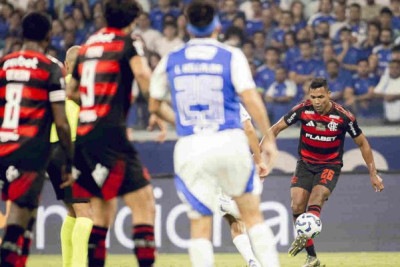 O Flamengo visitou o Cruzeiro. Veja como o Jogada10 avaliou a performance dos Rubro-Negros -  (crédito: Adriano Fontes/Flamengo, Adriano Fontes/Flamengo)