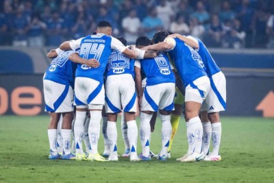 O Cruzeiro recebeu o Flamengo, neste domingo, 4/5, no Mineirão, com 52.792 pagantes, e venceu por 2 a 1 com direito a gol de pênalti de Gabigol , ex-Fla, nos acréscimos. Veka como o Jogada10 avaliou a performance dos cruzeirenses. Foto: Gustavo Aleixo/Cruzeiro -  (crédito: Gustavo Aleixo/Cruzeiro)