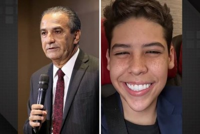 Pastor Silas Malafaia e pastor mirim Miguel Oliveira -  (crédito: Reprodução/redes sociais)