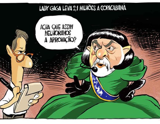 Lady Gaga -  (crédito: Kleber)