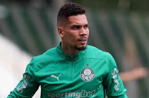 PAULINHO - Ainda sem muito ritmo de jogo, perdeu todas nos duelos para João Victor. Suas finalizações foram todas travadas. NOTA 5,5. Foto: Cesar Greco/Palmeiras
