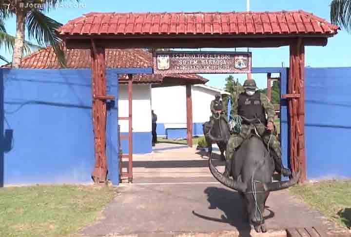 "Hoje eu tenho 26 anos de polícia montada em búfalos e é muito gratificante pra mim saber que nosso policiamento é conhecido no mundo todo. Fico feliz em saber que o que a gente passou pra elevar o nome da Polícia Militar teve reconhecimento”, completou o sargento.