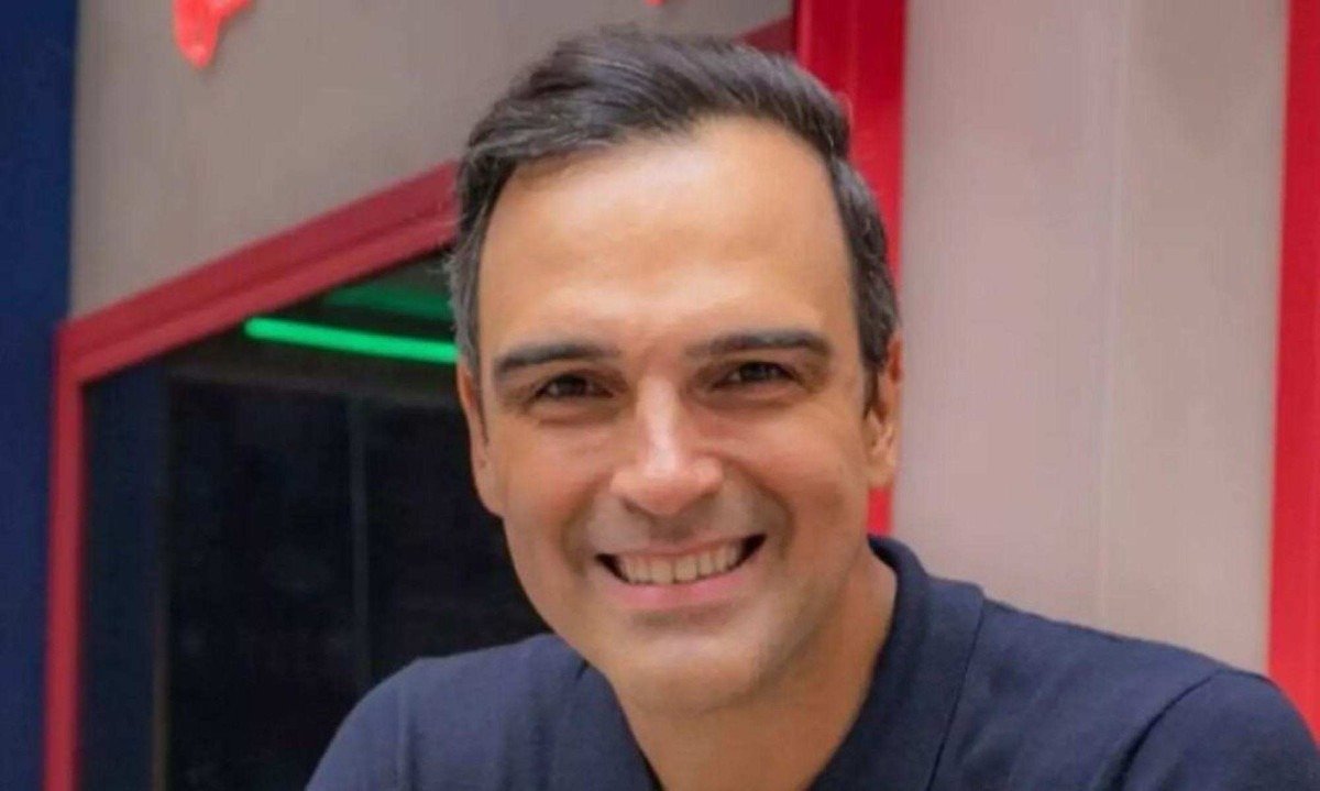 Tadeu Schmidt fala sobre baixa audiência do BBB25 e defende proposta da edição -  (crédito: Tupi - Pablo Oliveira)