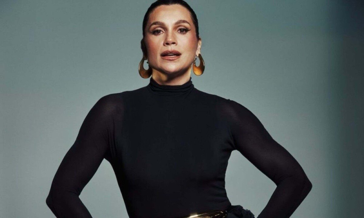 Flávia Alessandra brilha na festa de 60 anos da Globo e celebra nova fase na emissora -  (crédito: Tupi - Pablo Oliveira)