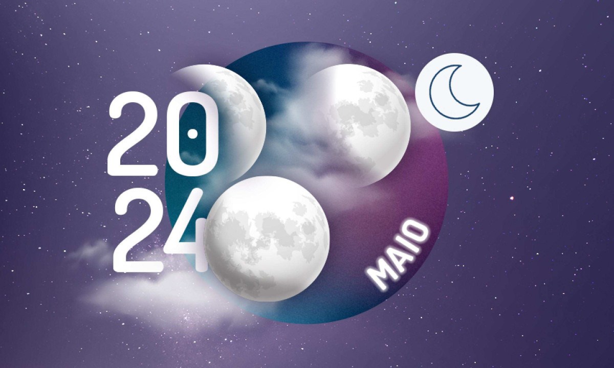 Fases da Lua em Maio de 2025: quais suas intenções para o futuro? -  (crédito: Wemystic)