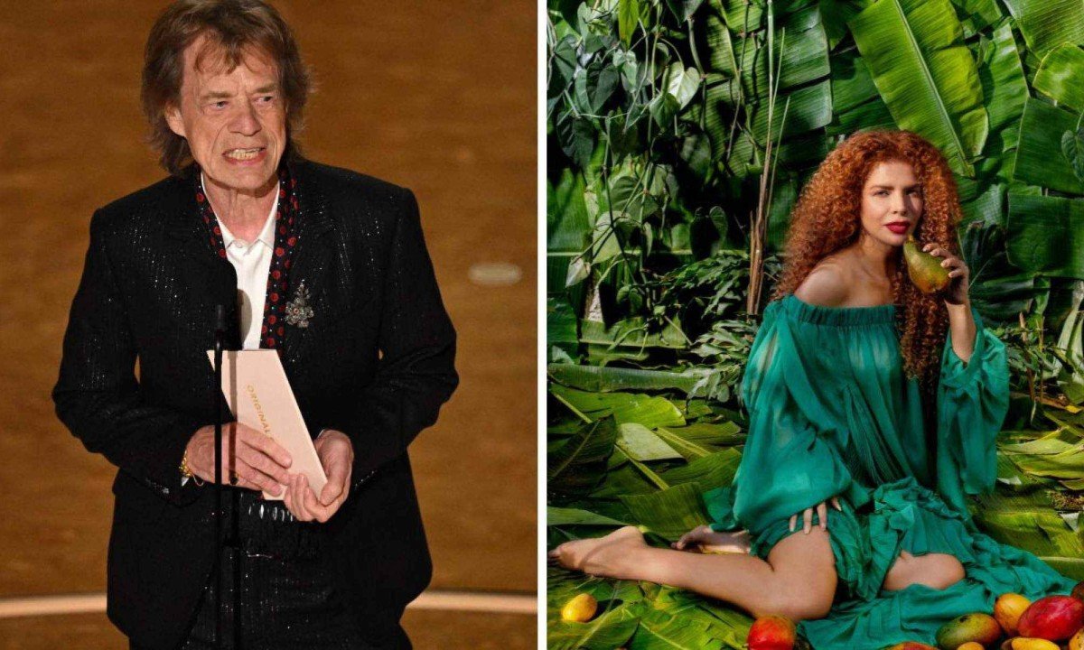 Mick Jagger vai a show de Vanessa da Mata em Londres -  (crédito: AFP / Divulgação)