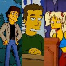 Famosos que já apareceram na animação "Os Simpsons" - Montagem Flipar