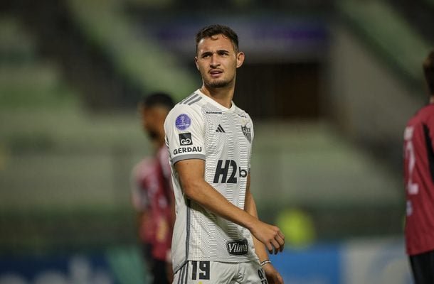 JOÃO MARCELO - Apesar de ter entrado nos minutos finais, conseguiu aparecer bem e mandou uma bola na trave. Nota: 6 - Foto: Pedro Souza/Atlético-MG