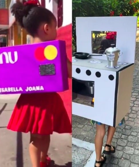 Mas, atenção! Apesar da brincadeira divertida, é importante tomar cuidado para que as mochilas não fiquem muito pesadas para as crianças.