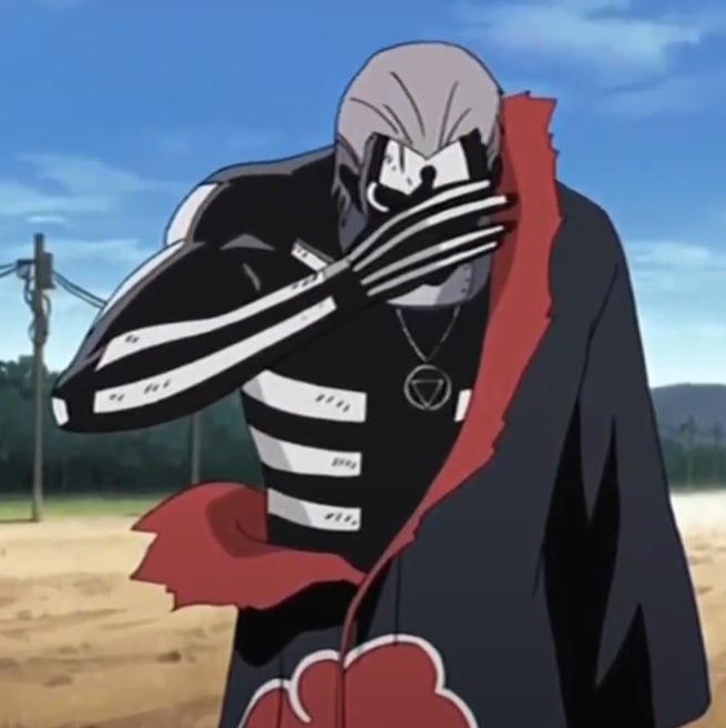 Pois bem, o ninja Hidan (famoso pelas suas técnicas de combate específicas) foi o único membro deste grupo que Naruto não chegou a enfrentar ou conhecer ao vivo. 