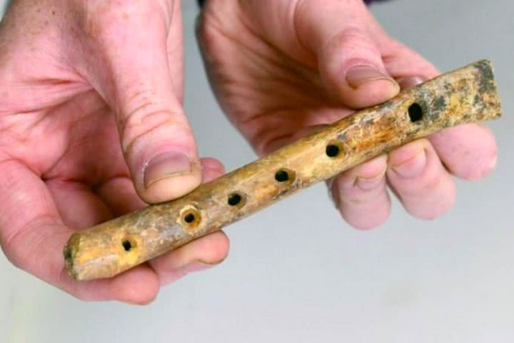 Instrumentos musicais: Certos instrumentos, como flautas ou chocalhos, podem ser feitos de ossos.