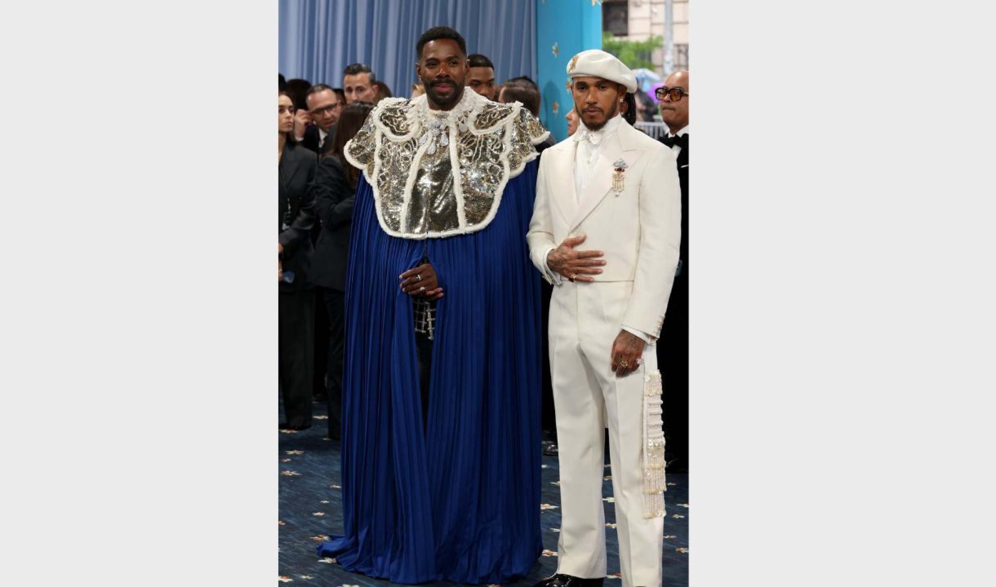 Lewis Hamilton e Colman Domingo-Getty Images / Vogue
