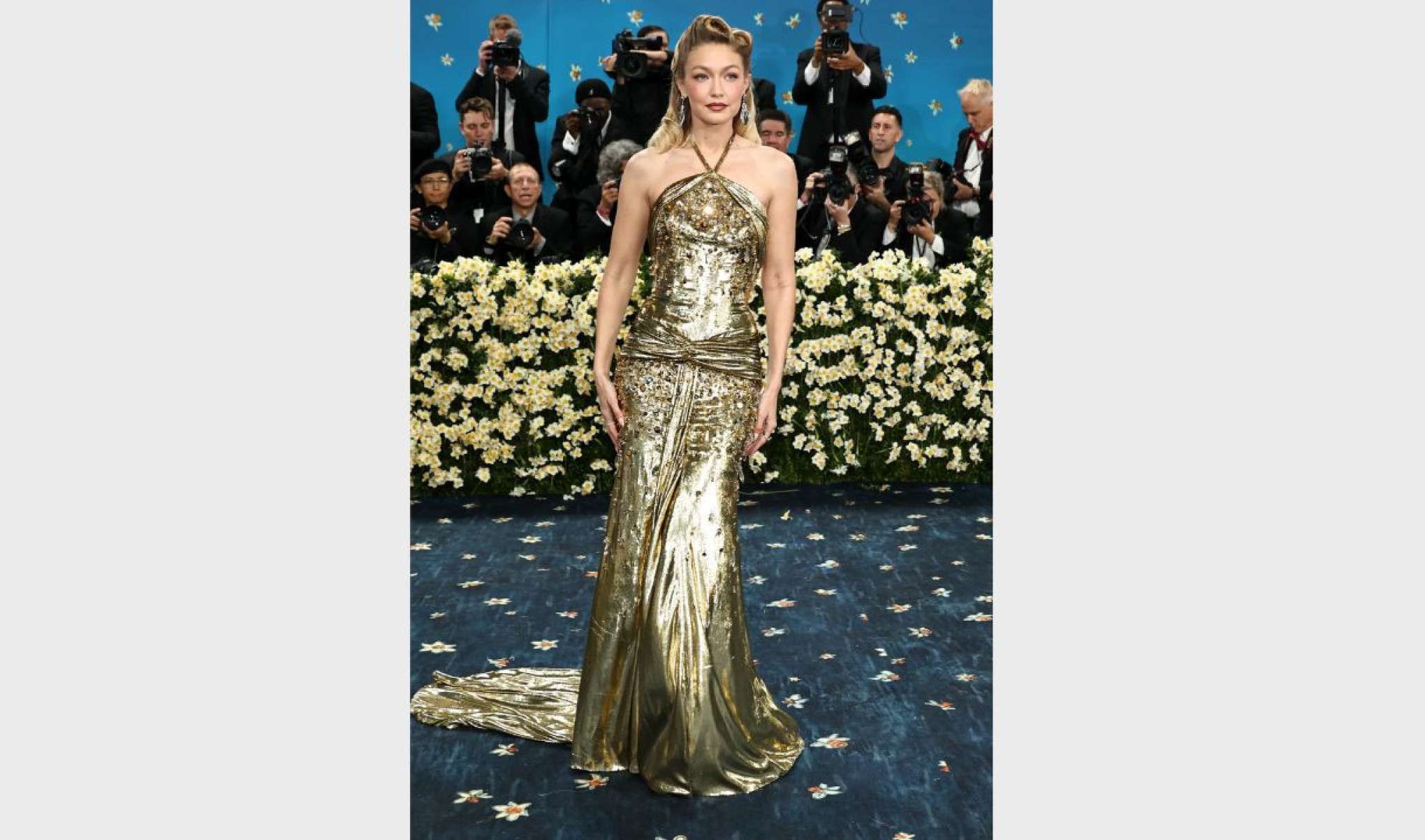 Gigi Hadid
-Getty Images / Vogue
