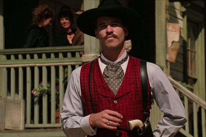 Outro papel marcante foi o de Doc Holliday em "Tombstone: A Justiça Está Chegando" (1993), em uma interpretação considerada uma das melhores de sua carreira.