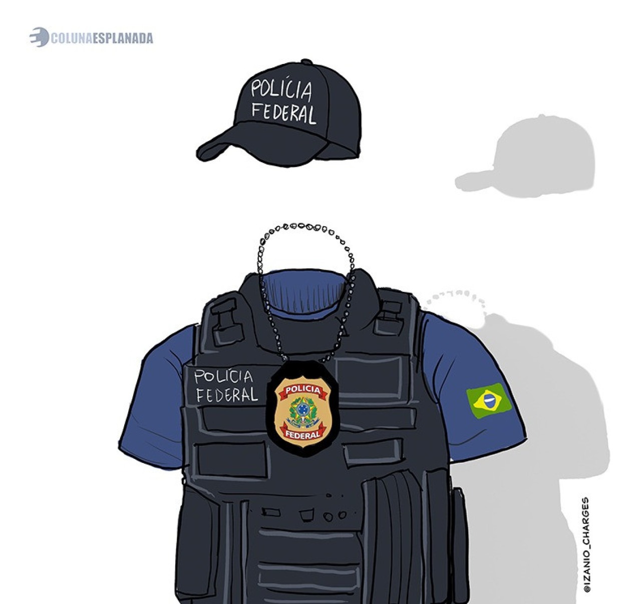 charge por @izanio_charges - (crédito: @izanio_charges) charge por @izanio_charges - (crédito: @izanio_charges)