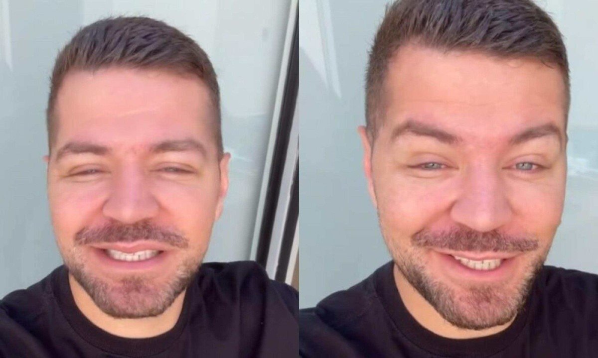 Victor Sarro desmente boato sobre MC Cabelinho e Lucas Guedez após comentário polêmico no “Sabadou” -  (crédito: Tupi - Pablo Oliveira)