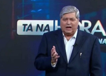 Datena encerra passagem pelo SBT com ibope abaixo do esperado -  (crédito: Tupi - Pablo Oliveira)